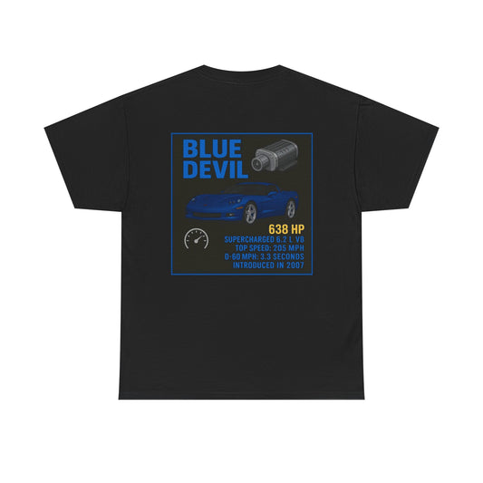 "BLUE DEVIL" Graphic Tee